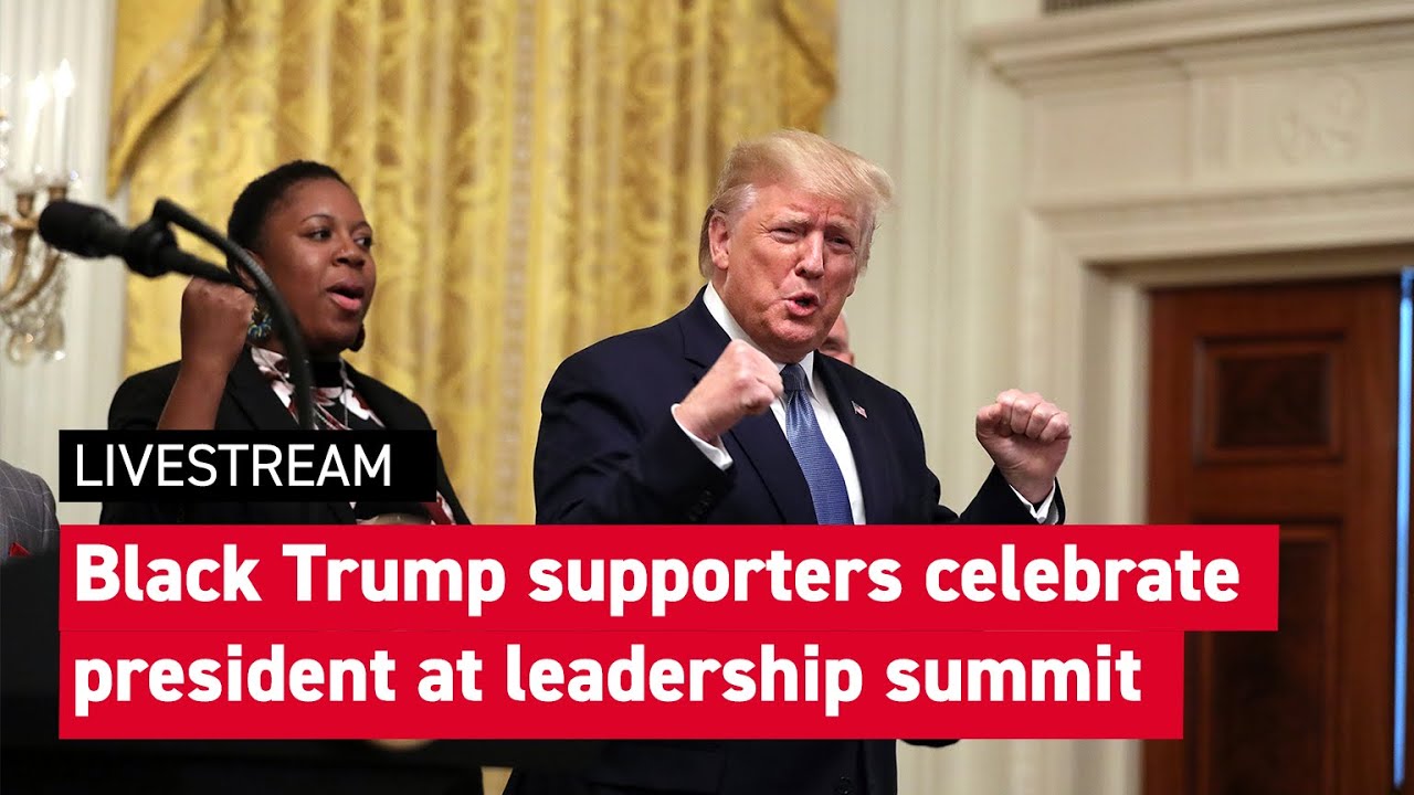 Trump, Pence host Young Black Leadership Summit at White House