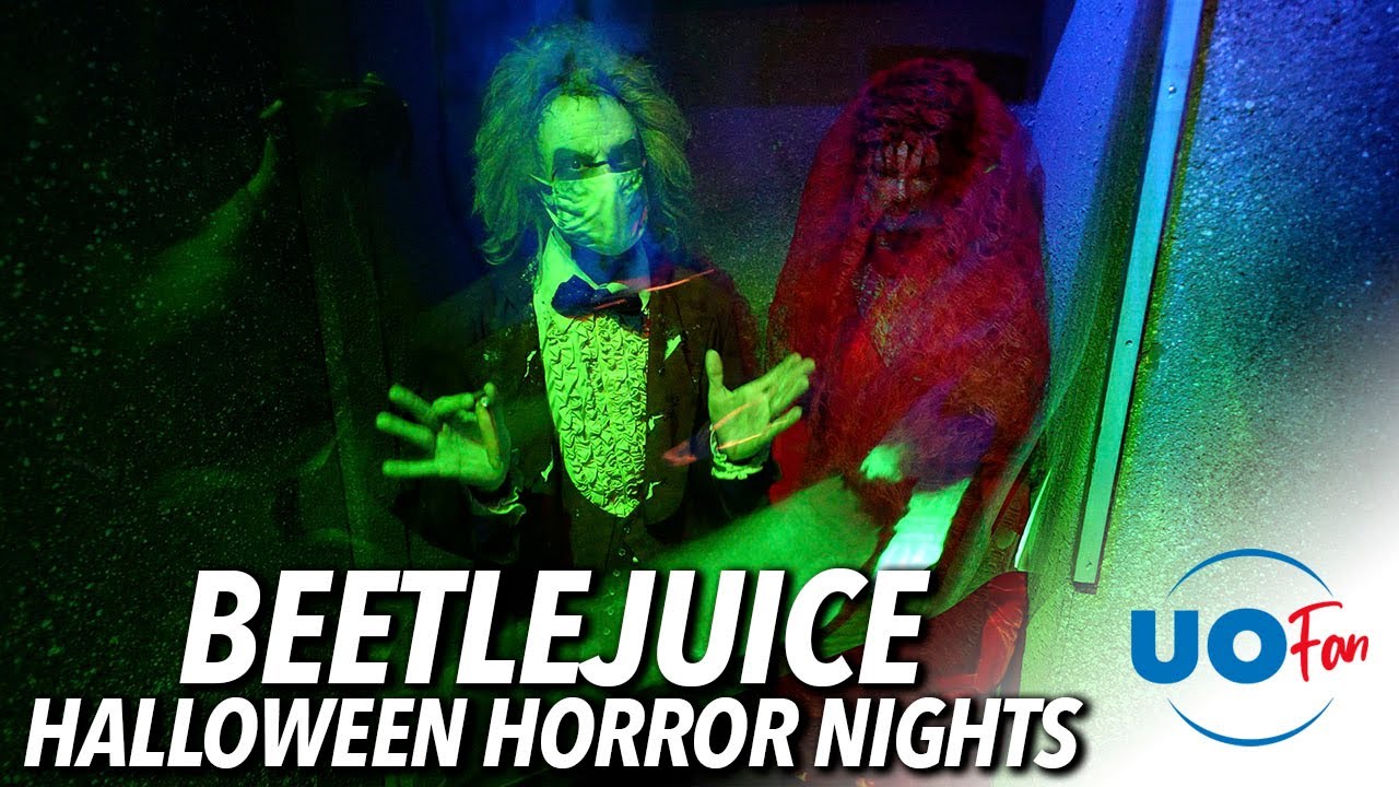 Beetlejuice at Halloween Horror Nights 30 Universal Orlando YouTube