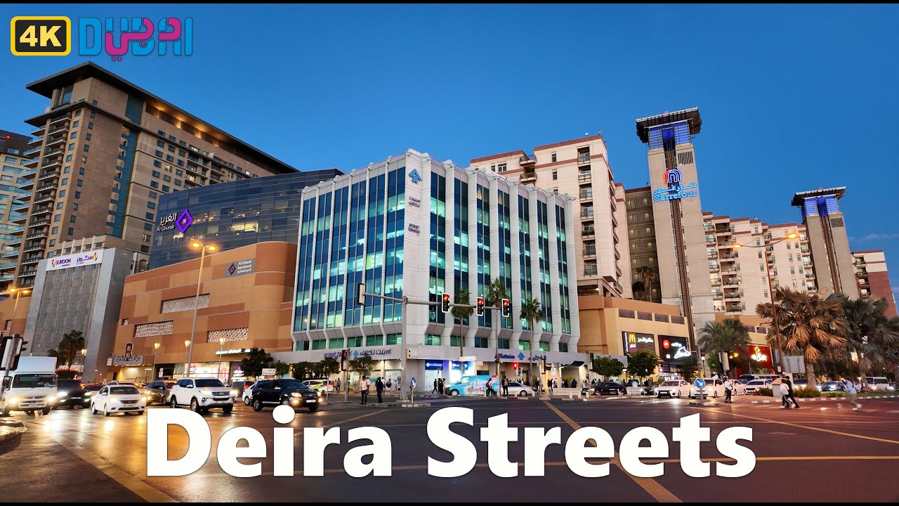 Deira Dubai Streets | Al Rigga to Deira Gold Souk | 22 January 2025