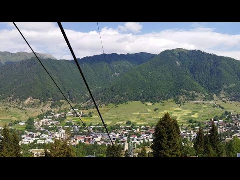 მესტიის საოცარი ხედი  ერეკლე საღლიანის თანხლებით