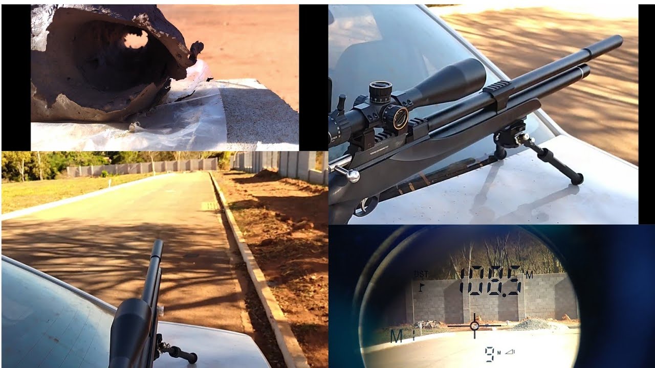 M25 5.5 mostra a diferença entre slug e pellets a 108 metros na argila