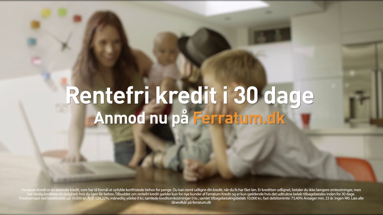 Ferratum Kredit 30 dages rentefri kredit! YouTube