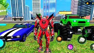 Mirage * Flying Jet Robot Car Transform Games #10: Android Gameplay screenshot 4