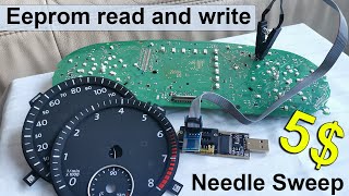 EEPROM read and write CH341A  (Needle Sweep)