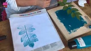 Printing from Nature with Significant Seams Artist Naomi Wright Printing from Nature with Significant Seams Artist Naomi Wright
