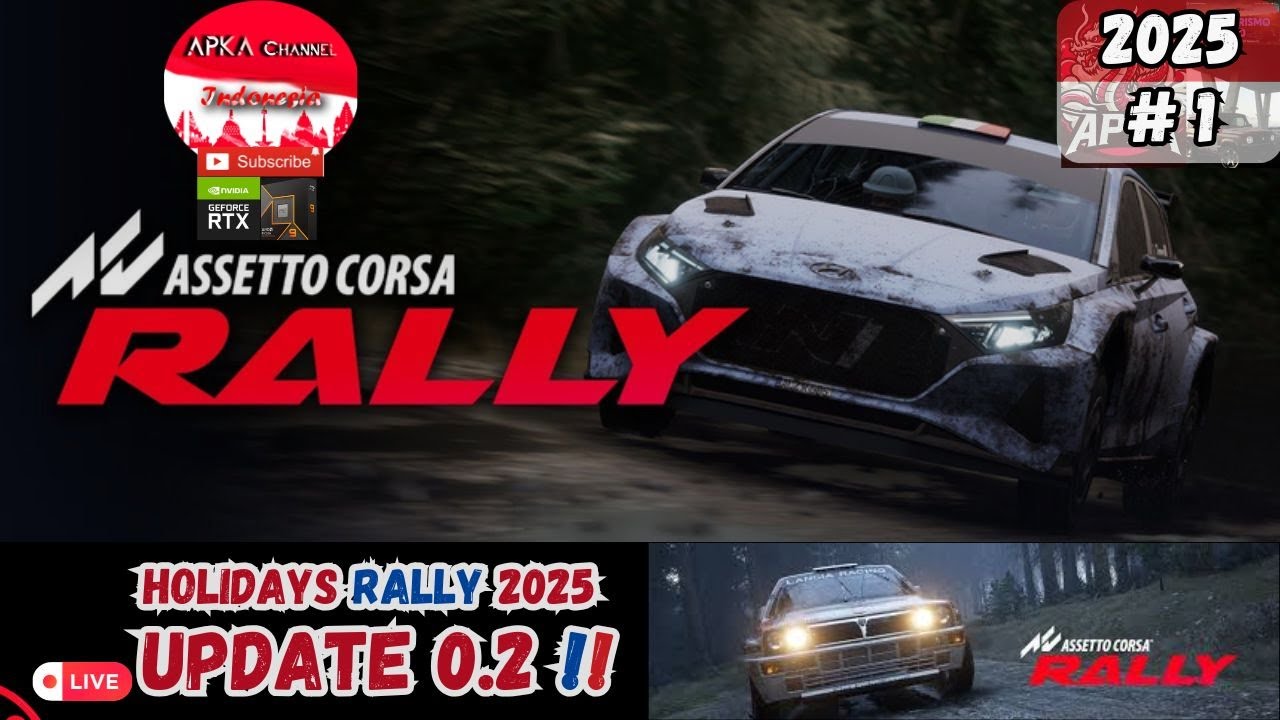 Assetto Corsa Rally 2026 Update 0.2 | First Gameplay Holidays Rally (2K) 