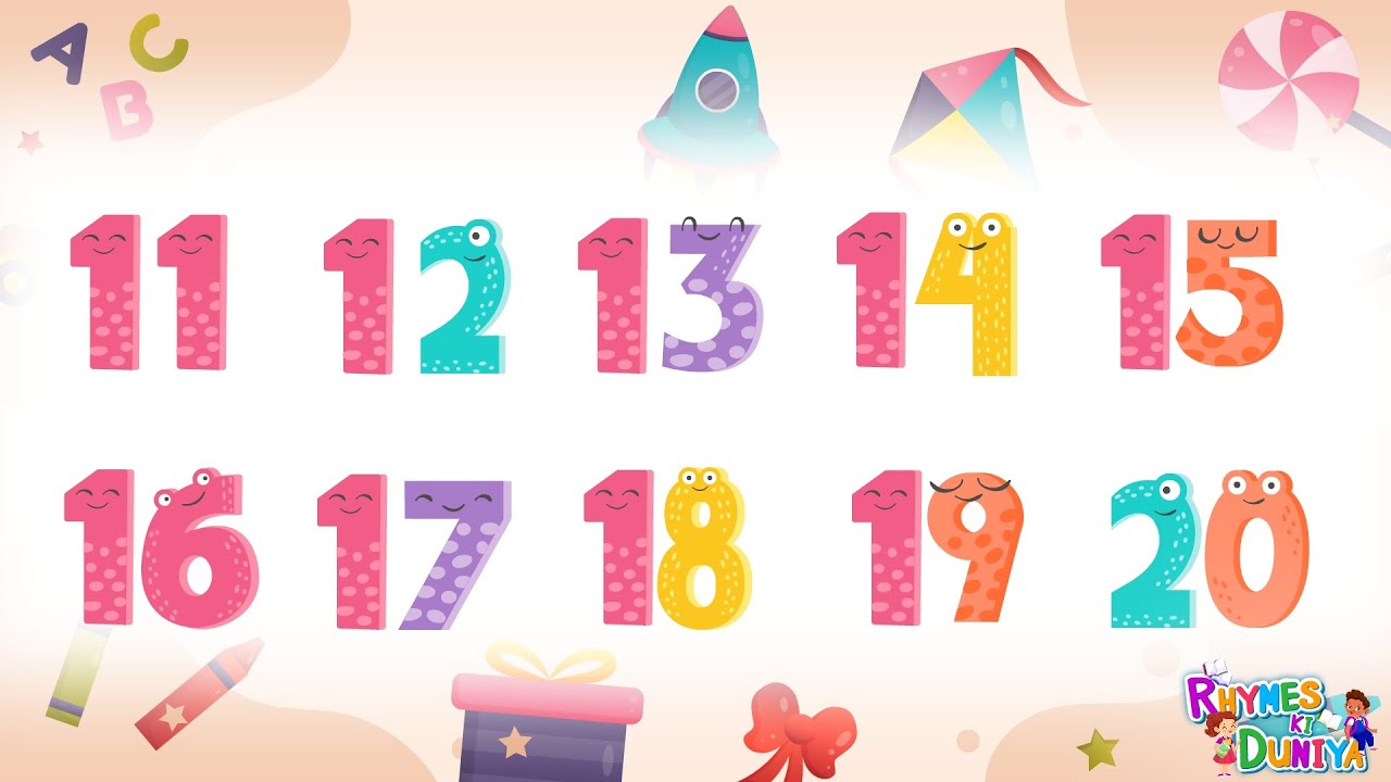 Count and Play! Fun Learning for Kids – Numbers from 1 to 10! 10 to 10 ...