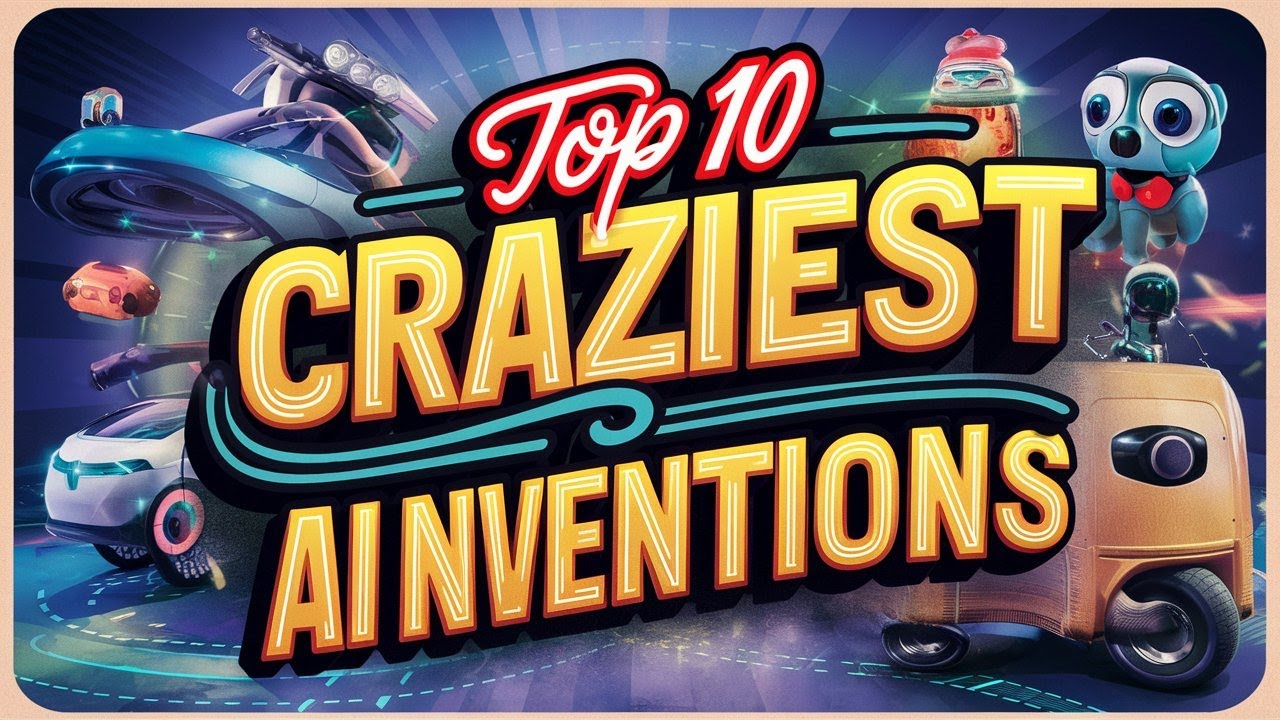 Top 10 Craziest AI Inventions You Won't Believe Exist - YouTube