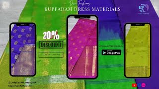 కుప్పడం /Kuppadam  Dress materials || Devi Fashions 181