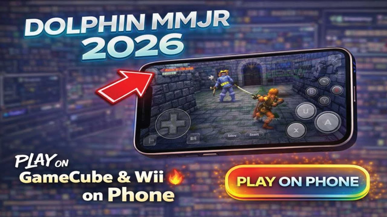Dolphin MMJR 2026 🔥 Play GameCube & Wii on Phone