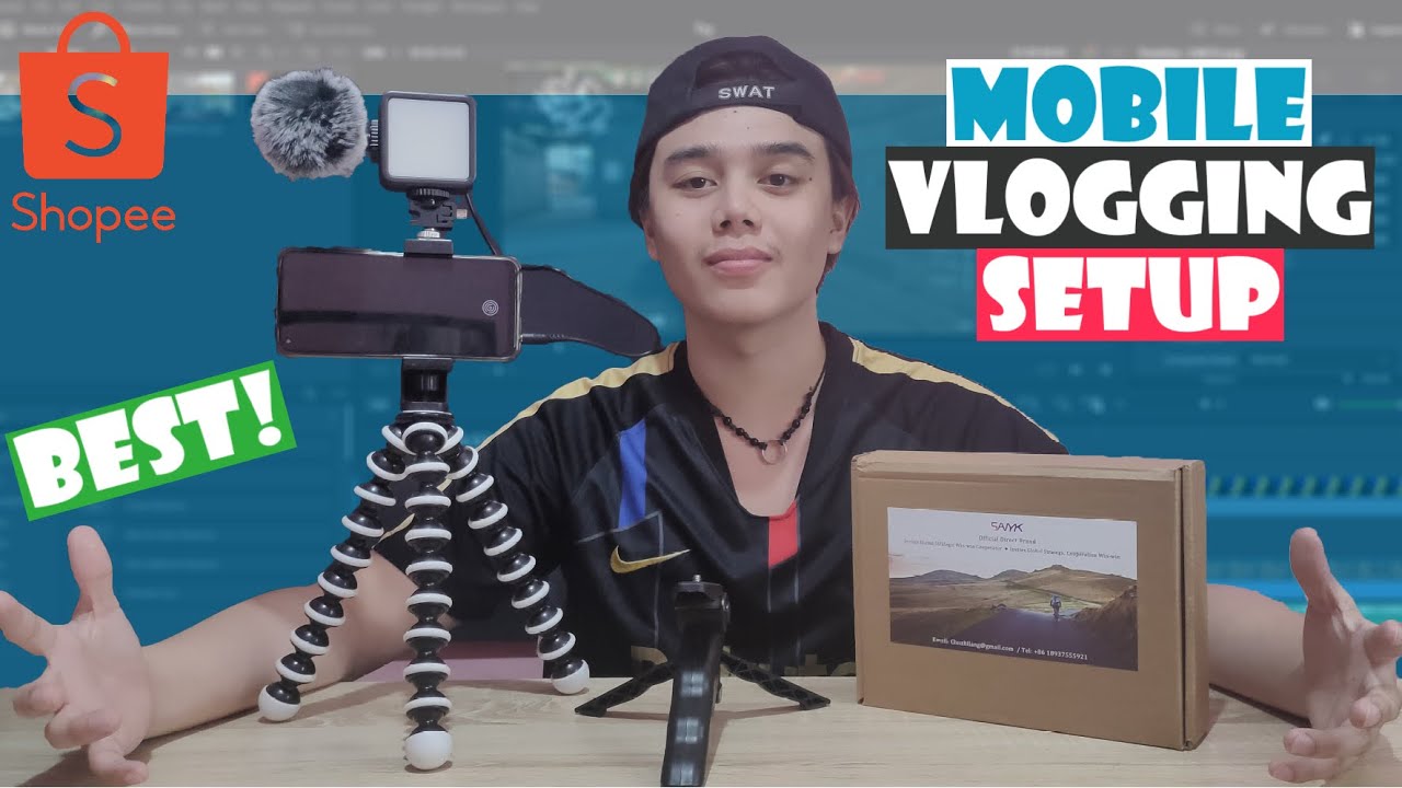 BEST BUDGET MOBILE VLOGGING SETUP 2021 | SANYK VLOGGING KIT - YouTube