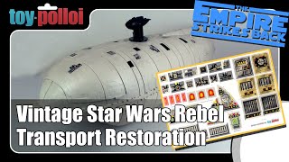Vintage Star Wars Rebel Transport repair guide - Toy Polloi