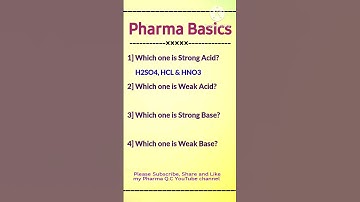 pharma basics for Interview #pharmabasics #qualitycontrol #alcoa