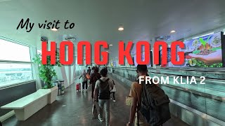 Kuala Lumpur to Hong Kong in an Airasia flight AK 136 2026 #fyp #hongkong