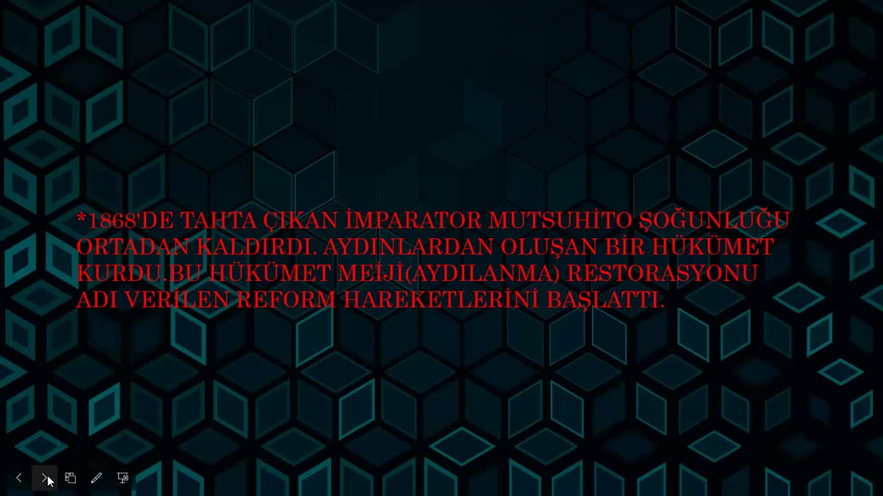 ÇAĞDAŞ TÜRK VE DÜNYA TARİHİ 1 ÜNİTE 4 BÖLÜM
