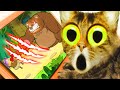 Smart Cat Plays Funny Game Compilation   Happy Cat Banana man Escape &amp; Skibidi Toilet Battles.