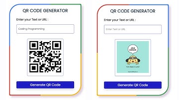 How To Make QR Code Generator with Animated Rotating Border using HTML CSS & JavaScript