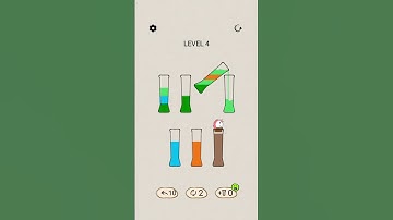 SortPuz: Water Sort Puzzle - Gameplay Walkthrough (iOS & Android) #4 #shorts #games #funny