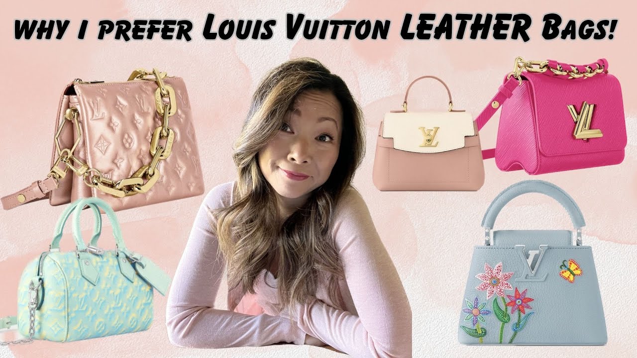 WHY I PREFER LEATHER LOUIS VUITTON HANDBAGS OVER CANVAS | CONTROVERSIAL ...