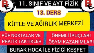 Kütle Ve Ağırlık Merkezi Pdf