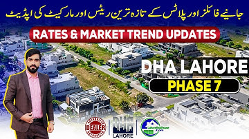 DHA Lahore Phase 7 | Latest Plot Rates & Market Trend Update 2025 | Best Investment Opportunities