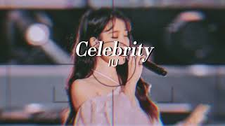 IU “Celebrity” but you’re an interviewer and she sings for you Profile