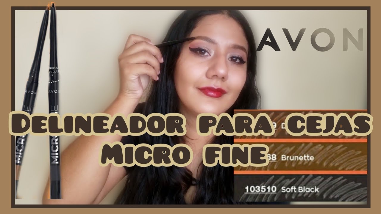 NUEVO! Delineador para cejas MICRO FINE AVON