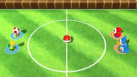 Mario Party 9 Shell Soccer - Toad, Koopa VS Magikoopa, Shy Guy