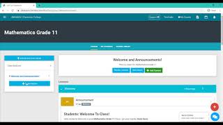 1on1 Classroom for Teachers: Adding Sections and Topics to a Class