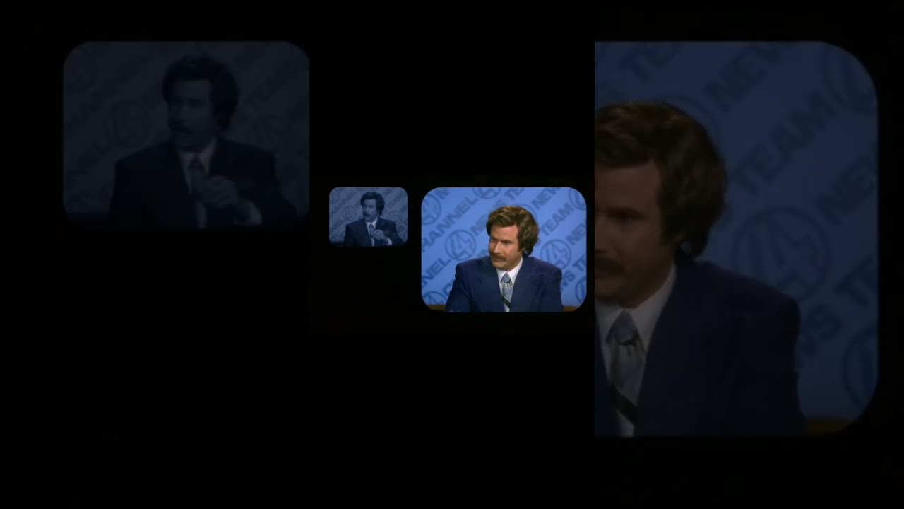 Will Ferrell As Ron Burgundy In Anchorman WillFerrell RonBurgundy