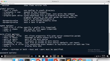 02 Streaming Analytics - Flume - Documentation and simple example