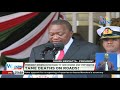 President Uhuru Kenyatta: CS Matiang