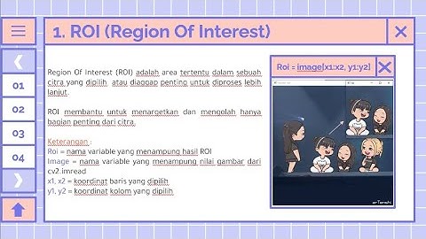 Pengolahan Citra Digital (ROI, Image acquisition, Image enhancement, Image Filtering)