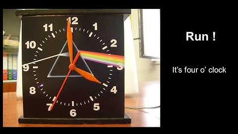 Arduino Project - Pink Floyd Clock  (Italiano)
