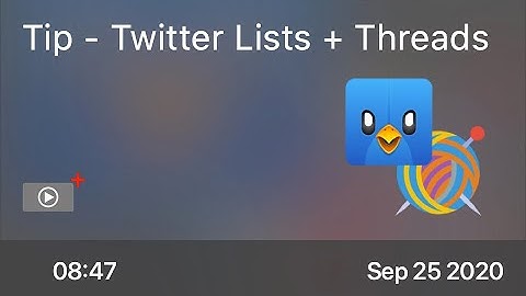 SCOM0981 - Tip - Twitter Lists + Threads - Preview