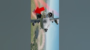 How does the A-10 Warthog Aim?