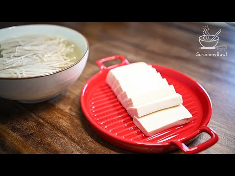 Enoki Mushroom Tofu Recipe