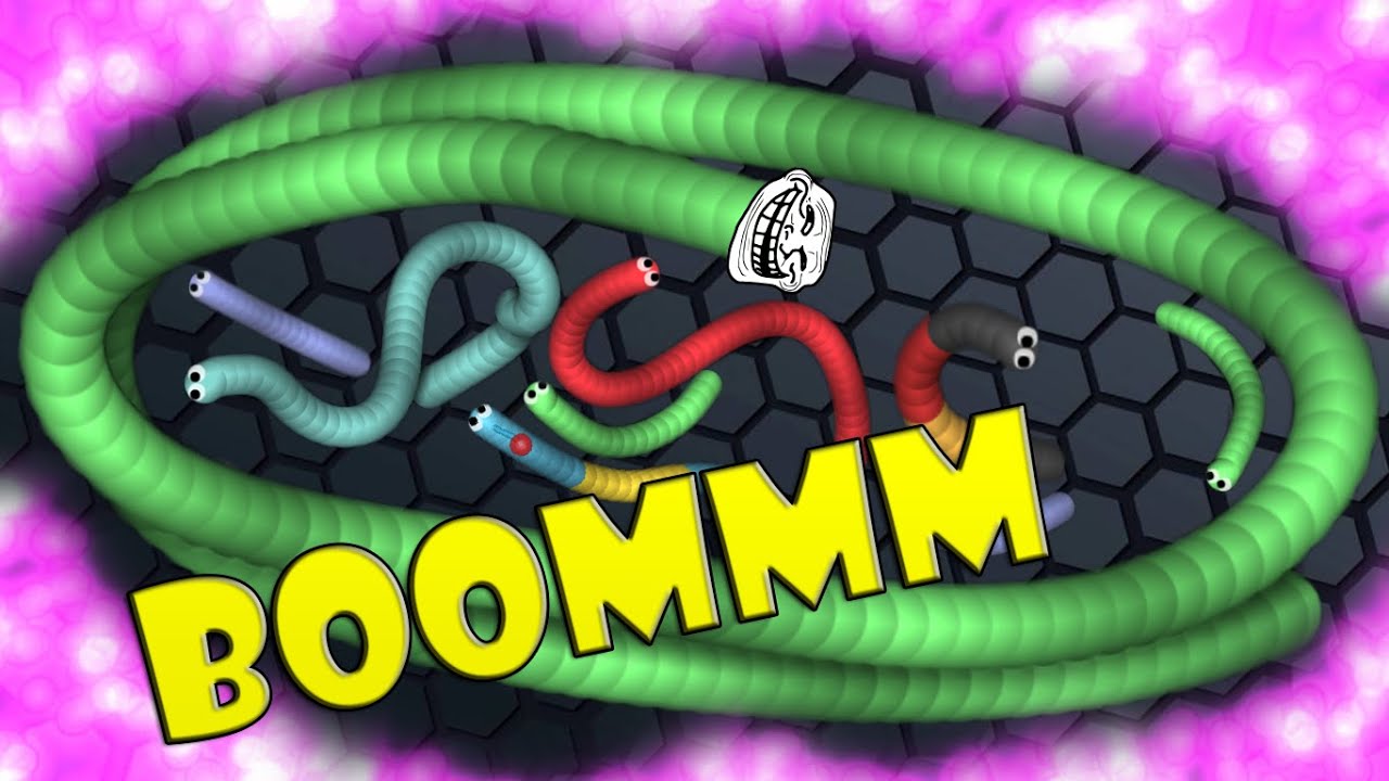 TROLLING PEOPLE IN SLITHER.IO / GOOD MOMENTS