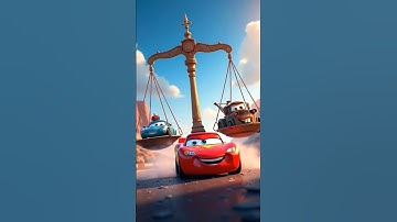 I Did This Funny Car Stunt And Found Out Something Crazy About Mcqueen #shorts #funny #mcqueen