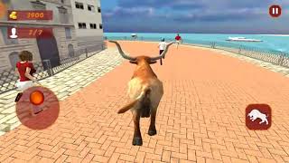 Angry bull attack wild Hunter Gaming niazee screenshot 5