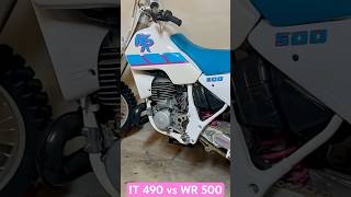 IT z490 vs WR 500 Yamaha big bores open class power #motocrossbike #twostroke #2strokedirtbike