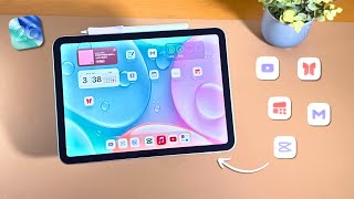 How to Customize App Icons on iPad | iPadOS 26 Aesthetic Setup ✨