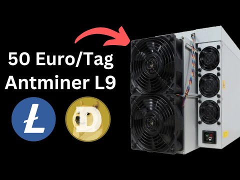 Der Bitmain Antminer L9 macht 50 Euro am Tag.