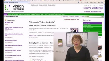 Using a screen reader