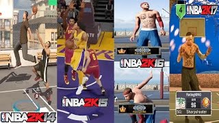 Myplayer nba 2k14-2k17 with gameplay. see how attributes, signature skills, and badges progress!