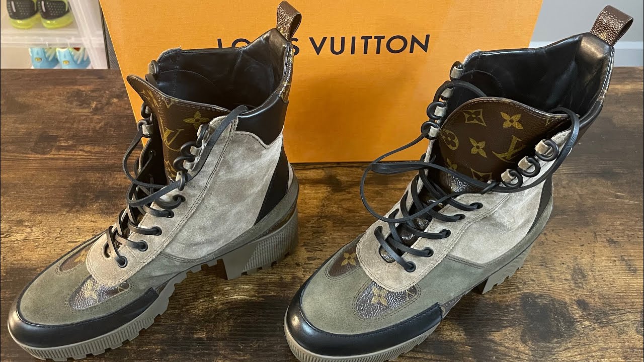 Louis Vuitton Laureate Platform Desert Boots Review - COMFORTABLE? HEAVY?  HOW I PROTECT THEM? 