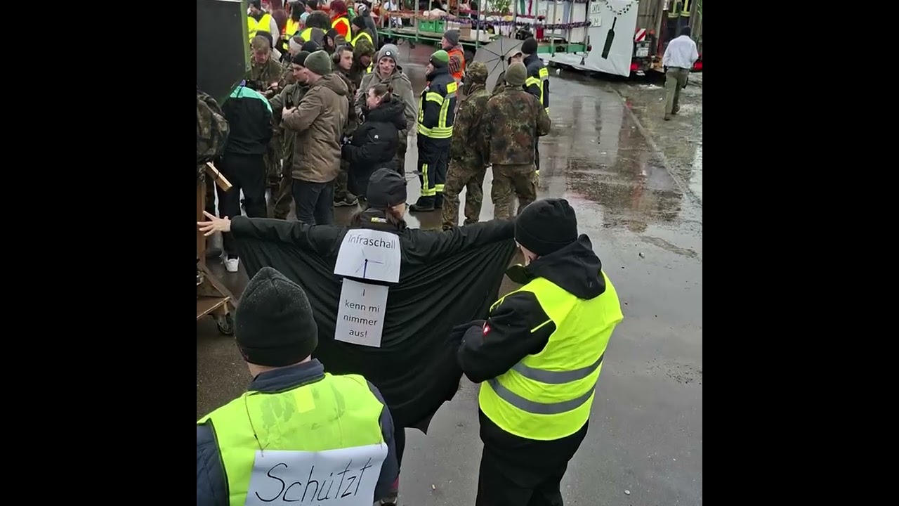 Teilnahme am Faschingsumzug - Rötz