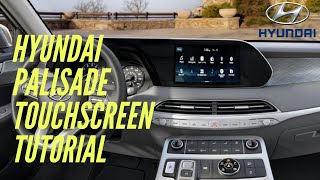 2021 Hyundai Palisade  touchscreen & controls walk through (Ultimate package)