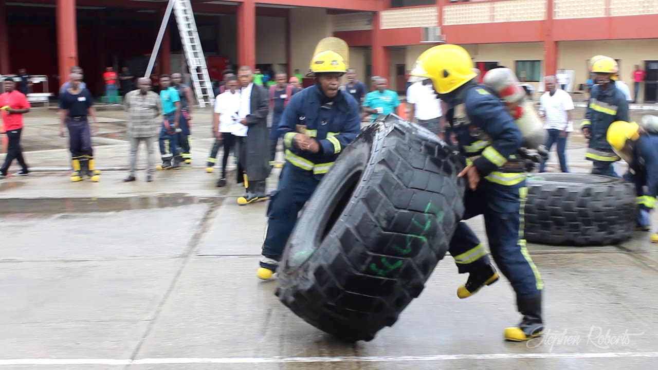 Trinidad And Tobago Fire Service Drill Competition 2017 YouTube