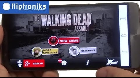 The Walking Dead Assault LG G3 Gameplay - Fliptroniks.com